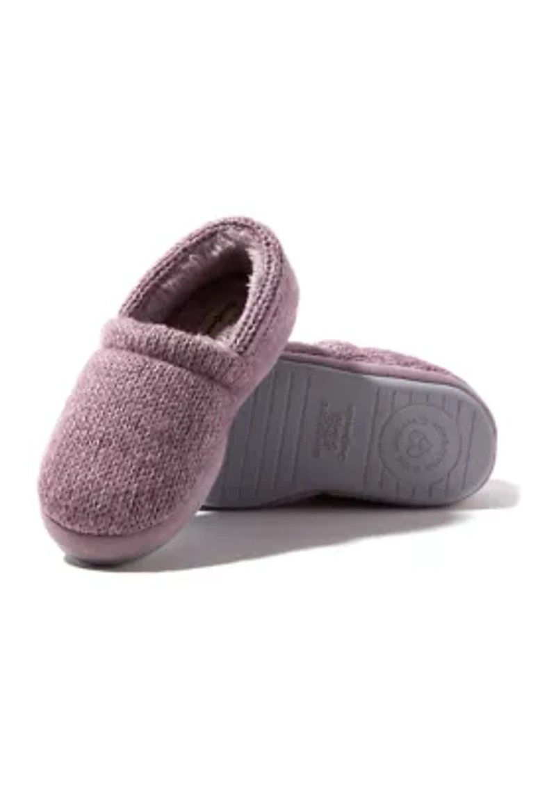 Youth Bentley Marled Knit Closeback Slippers
