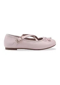 Big Kid Girls Candice Crossover Ballet Flats