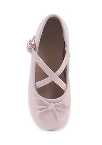 Big Kid Girls Candice Crossover Ballet Flats