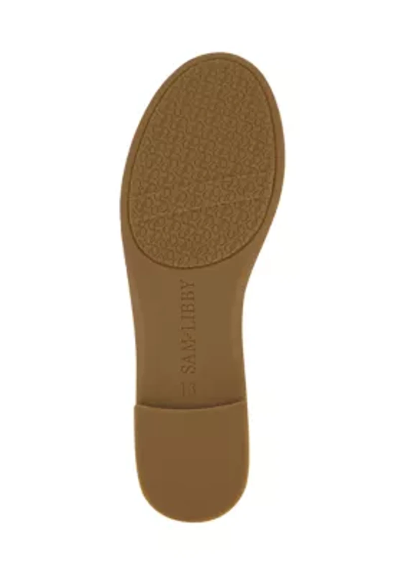 Youth Girls Candice Crossover Skimmer Flats