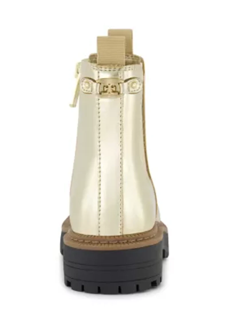 Youth Girls Luciana Chelsea Lug Sole Boots