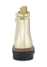 Youth Girls Luciana Chelsea Lug Sole Boots