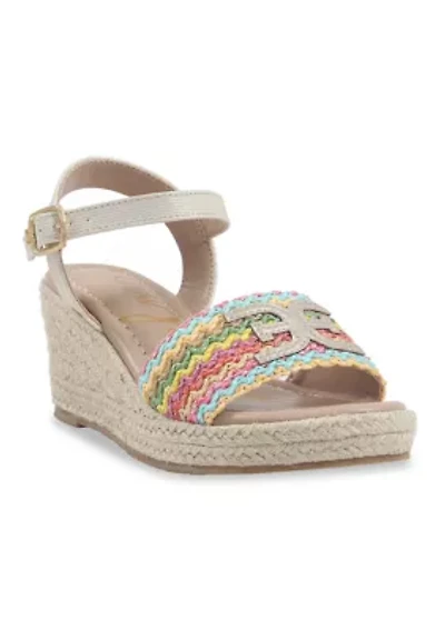 Big Kid Girls Lucia Wedge Sandals