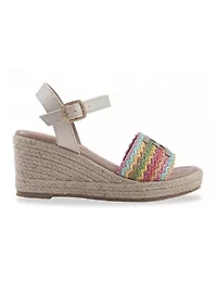Big Kid Girls Lucia Wedge Sandals