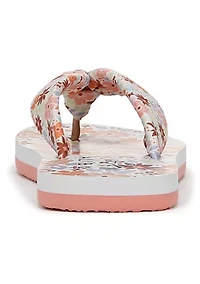 Big Kid Girls Floral Riptide Filp Flop Sandals