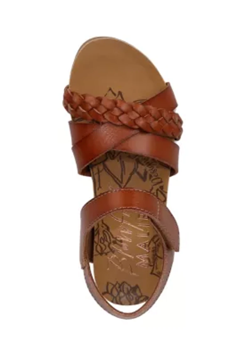 Big Kid Girls Gaia Braided Sandals