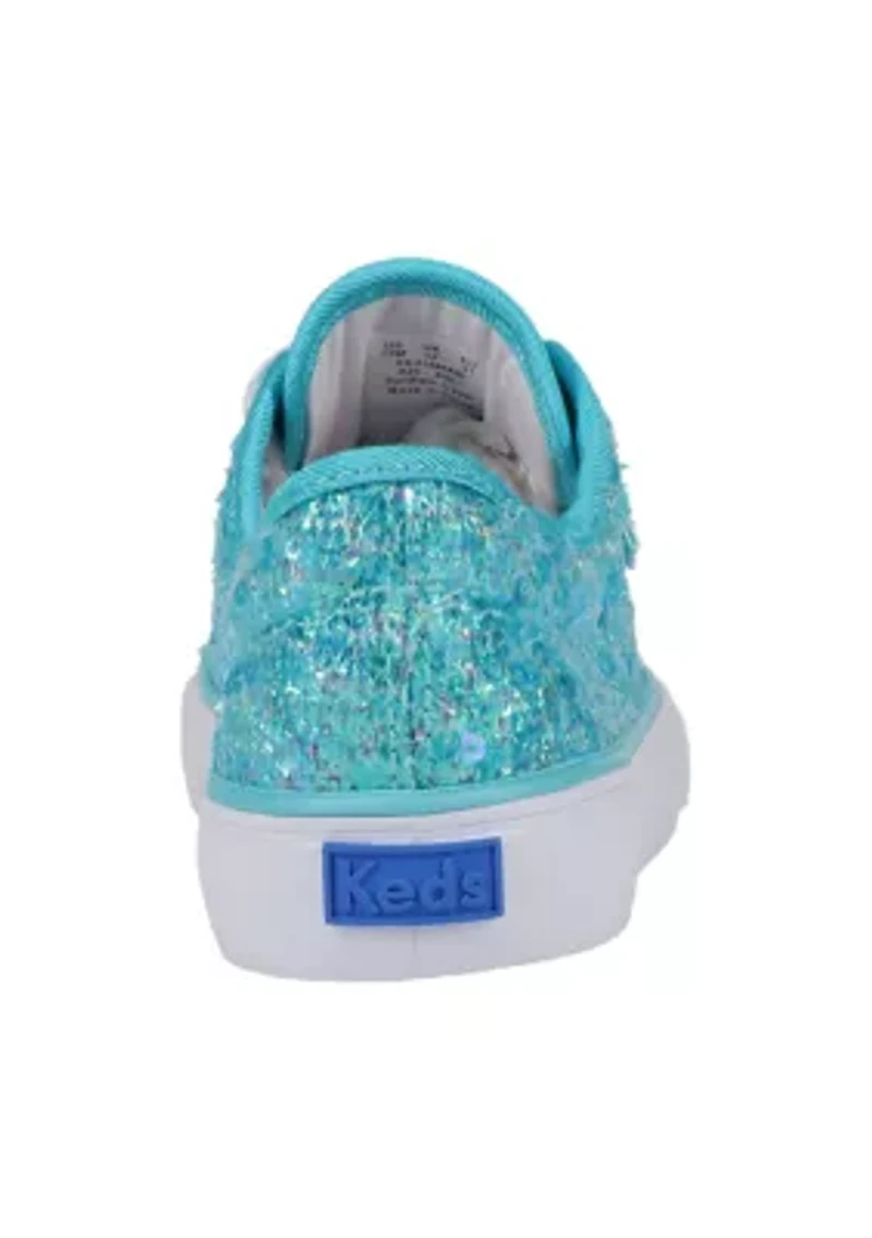 Big Girls Jump Kick Sequins Sneakers