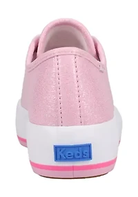 Big Kid Girls Triple Up Bottom Stripe Sneakers