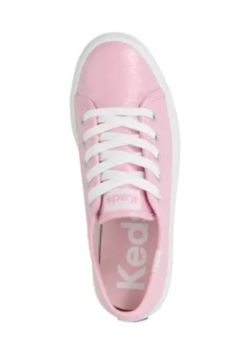 Big Kid Girls Triple Up Bottom Stripe Sneakers