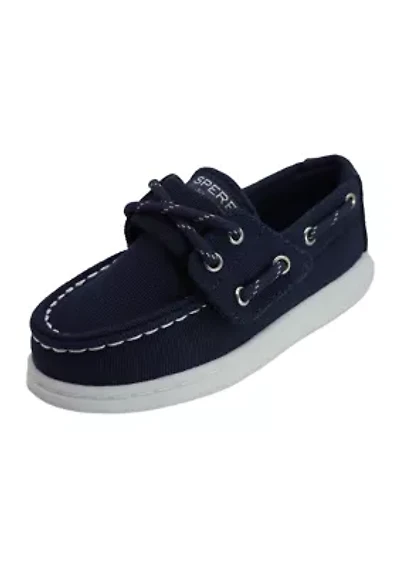 Little Kid Boys Cup II Canvas Boat Shoes