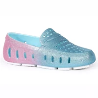 Kids Prodigy Driver Print Waterproof Loafer