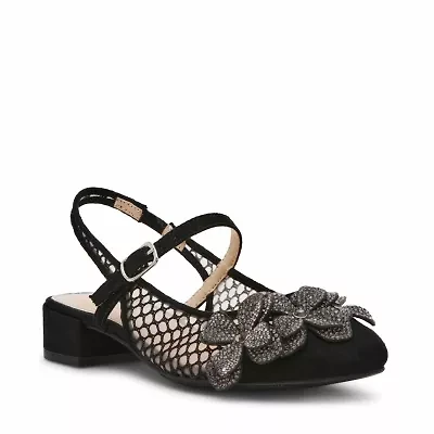 Sofya Flower Slingback
