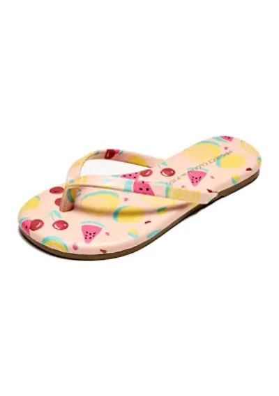 Big Kid Girls Little Fountain Flip Flop Sandals