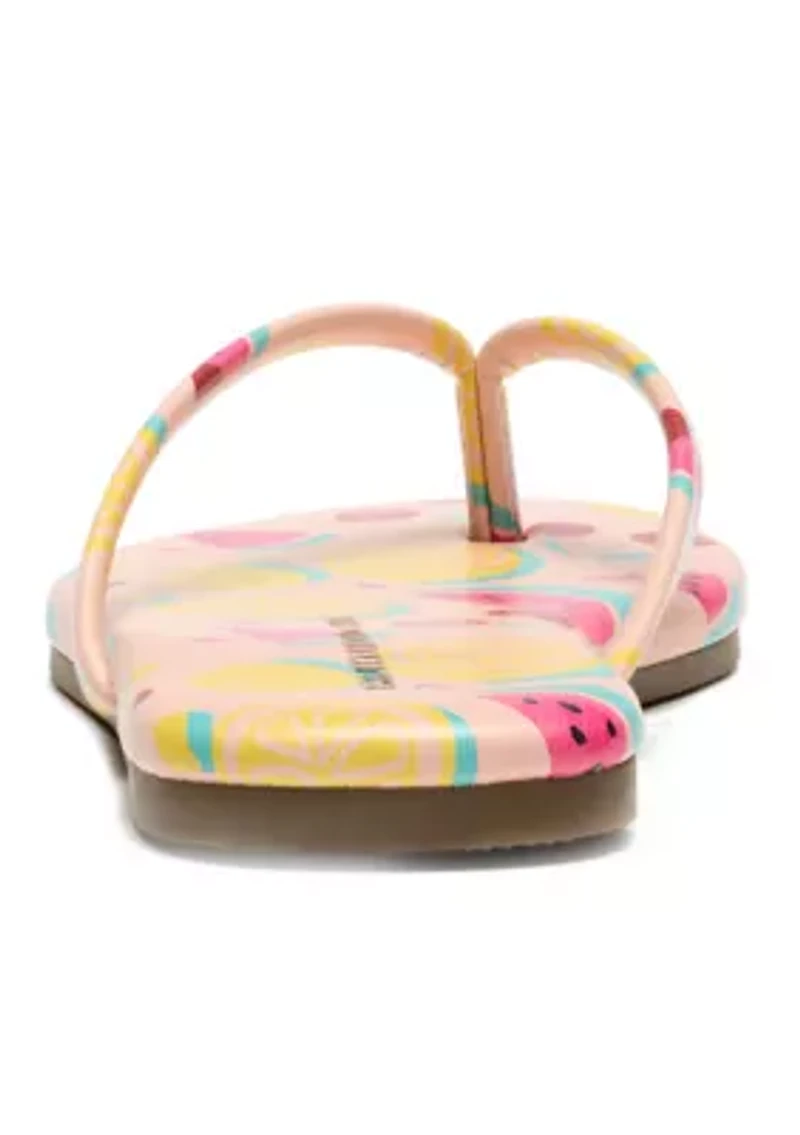 Big Kid Girls Little Fountain Flip Flop Sandals