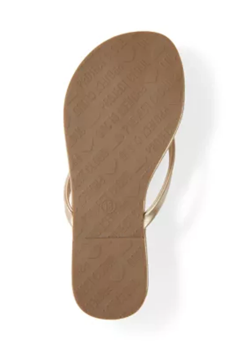 Big Kid Girls Little Fountain Flip Flop Sandals