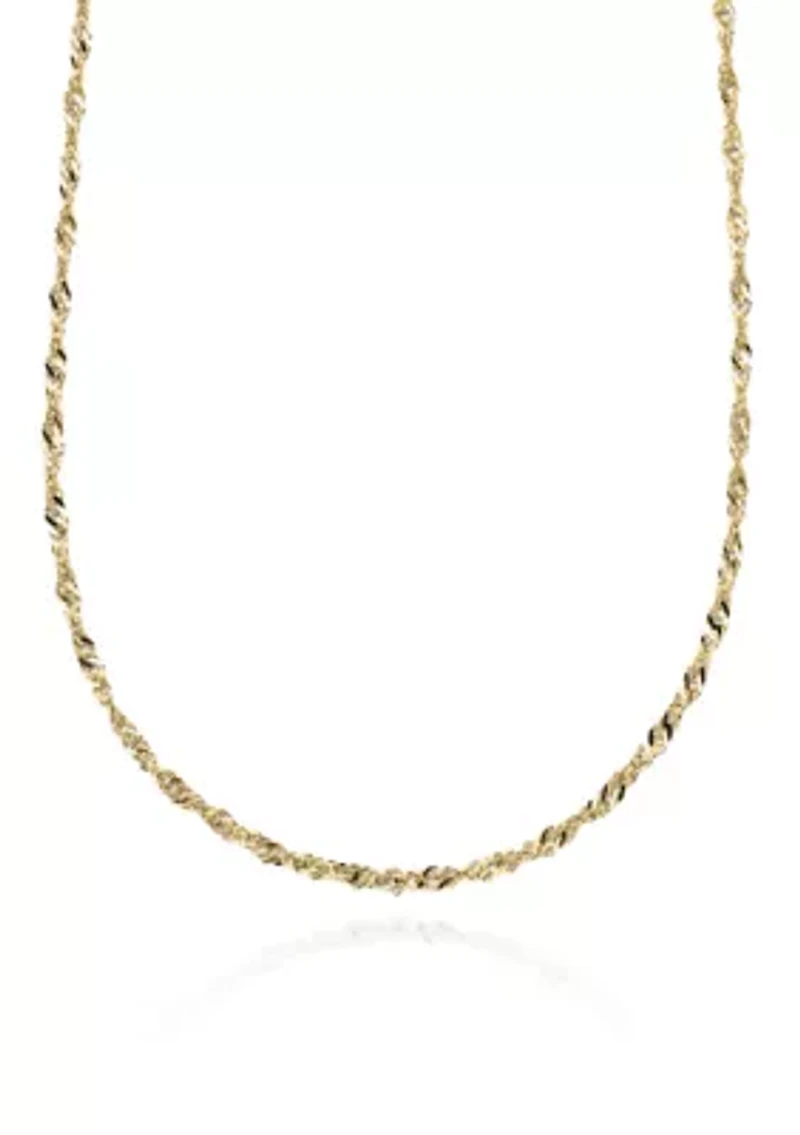 14k Yellow Gold Necklace
