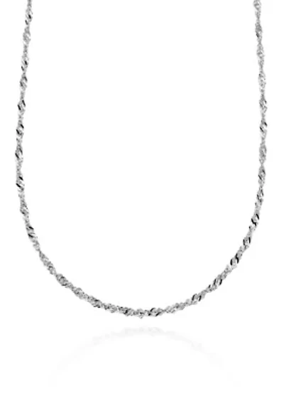 14k White Gold Necklace