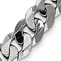 Men's 14K Gold Millimeter Beveled Curb Chain Necklace