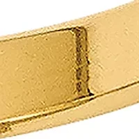 Women's 14K Yellow Gold Millimeter Lightweight Half Round Band