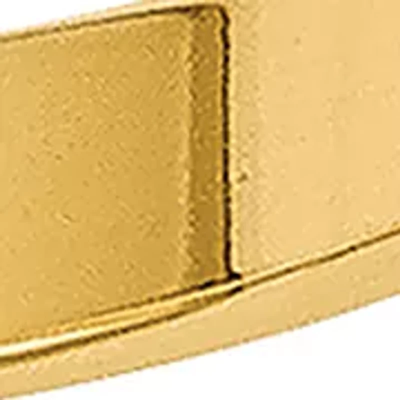 Women's 14K Yellow Gold Millimeter Lightweight Half Round Band