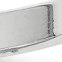 Women's 14K White Gold Millimeter Lightweight Half Round Band