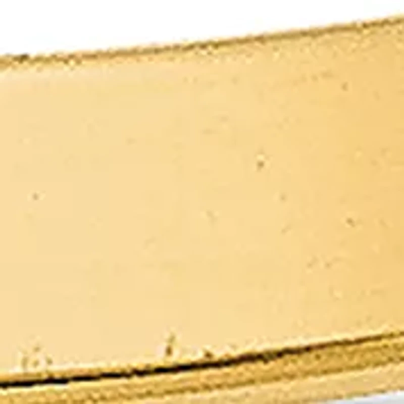 Men's 14K Yellow Gold Millimeter Lightweight Half Round Band