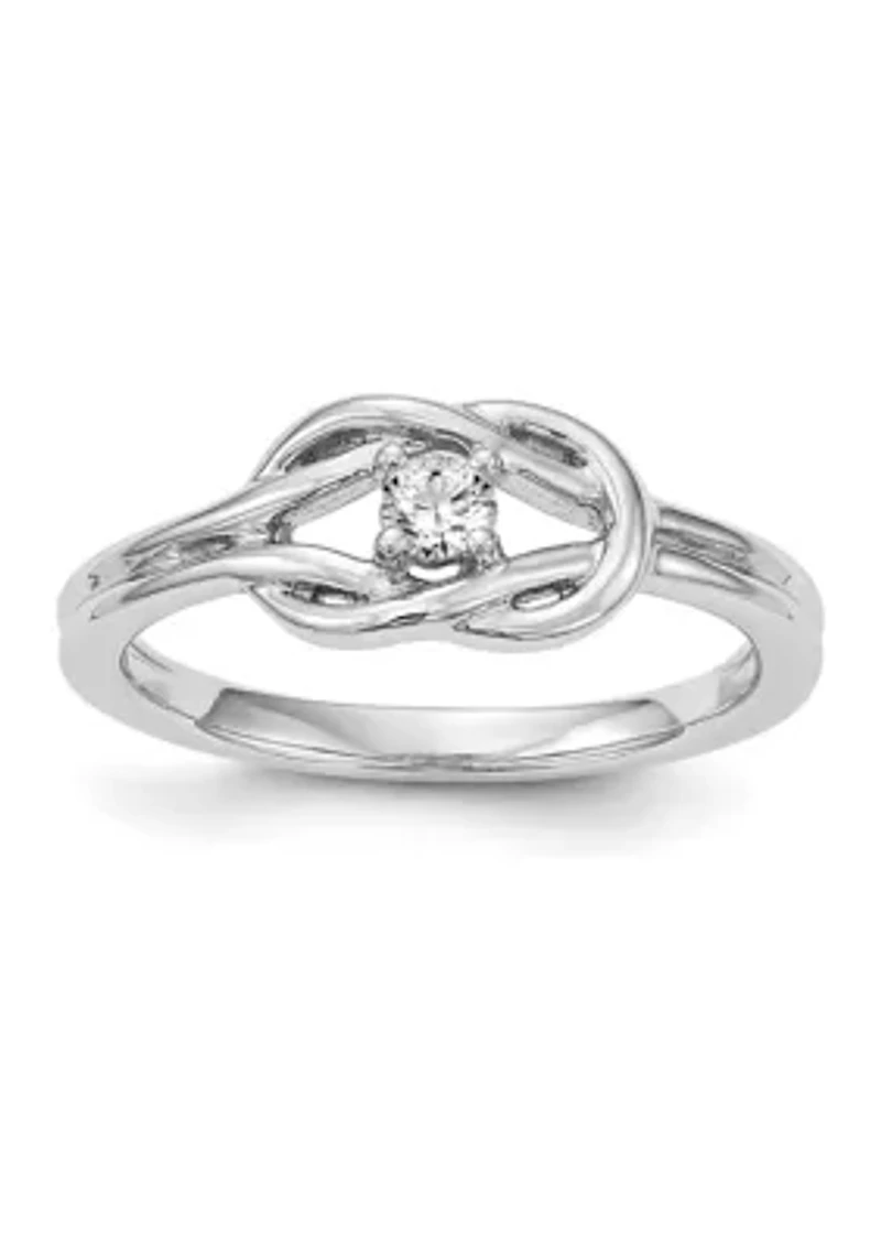 1/ ct. t.w. Diamond Band Ring 14K White Gold