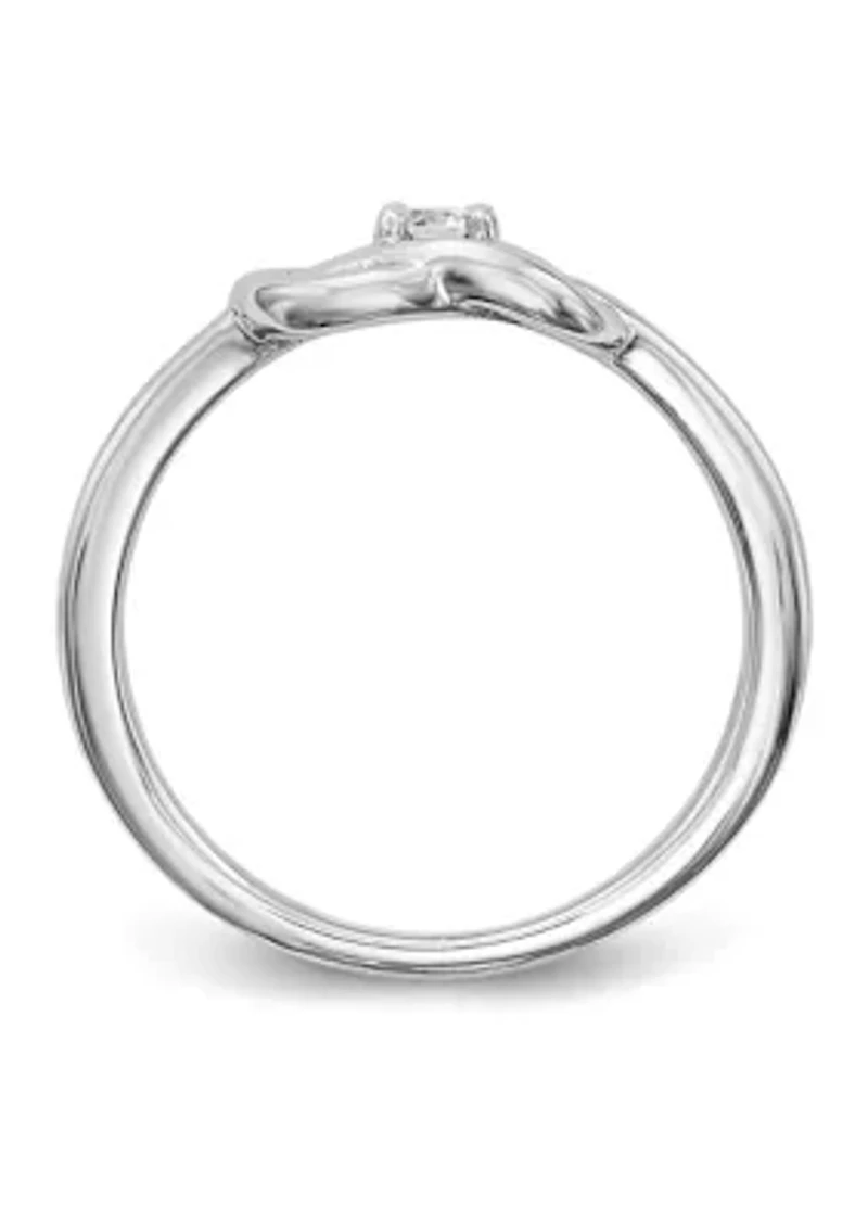 1/ ct. t.w. Diamond Band Ring 14K White Gold