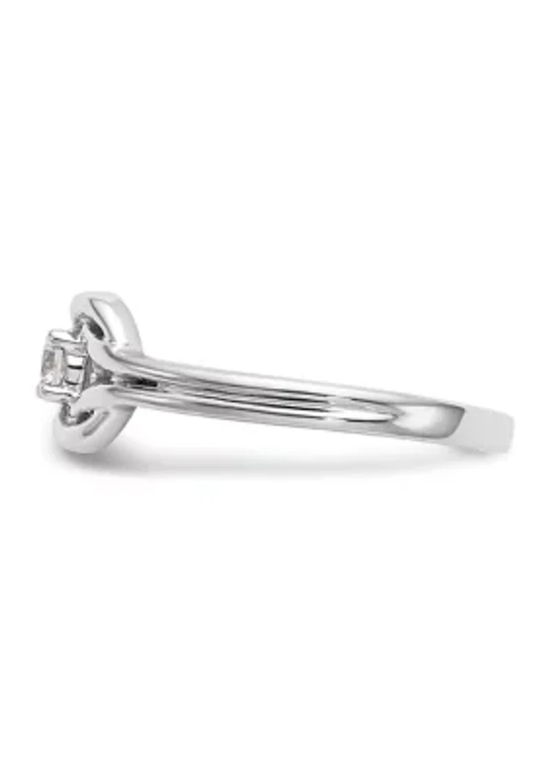 1/ ct. t.w. Diamond Band Ring 14K White Gold