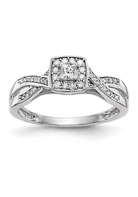 1/ ct. t.w. Diamond Band Ring 14K White Gold