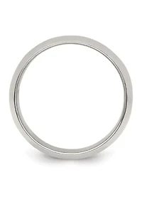 Sterling Silver Half Round Band