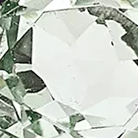 3/4 ct. t.w. Green Quartz and White Topaz Swirl Ring Rhodium-Plated Sterling Silver