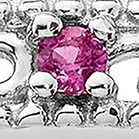 Lab Created 1/5 ct. t.w. Created Ruby Stackable Expressions Ring in Sterling Silver