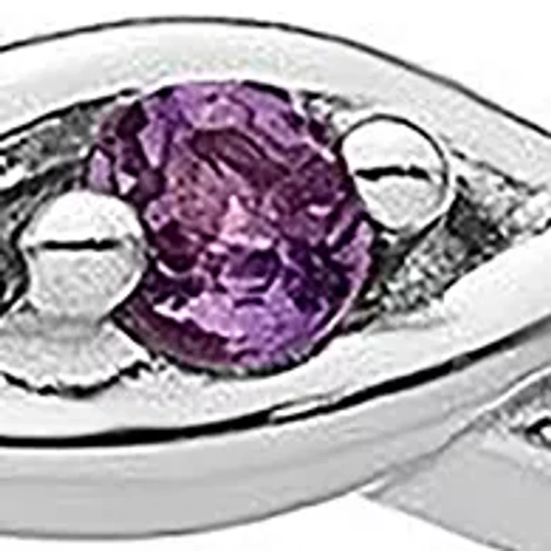1/3 ct. t.w. Amethyst Stackable Expressions Ring Sterling Silver