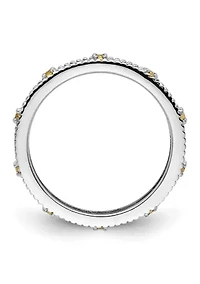 1/6 ct. t.w. Citrine Stackable Expressions Ring Sterling Silver