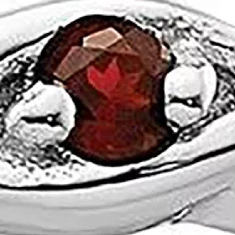 1/3 ct. t.w. Garnet Stackable Expressions Ring Sterling Silver
