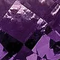 1/3 ct. t.w. Checker-cut Amethyst Antiqued Stackable Expressions Ring Sterling Silver