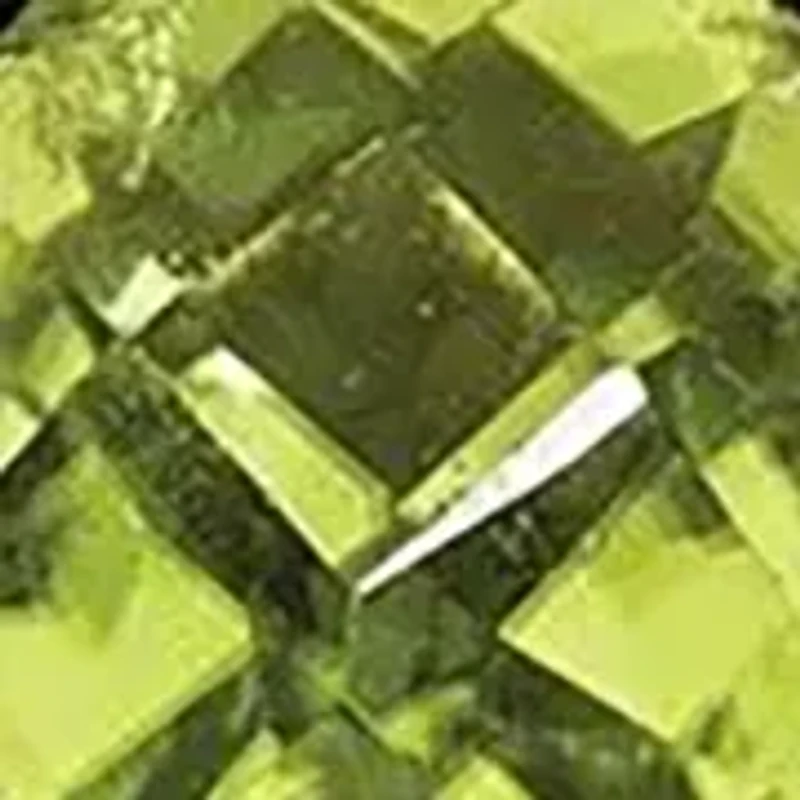 1/4 ct. t.w. Checker-cut Peridot Antiqued Stackable Expressions Ring Sterling Silver