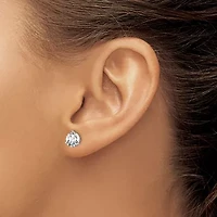 Lab Created 2 ct. t.w. Diamond Stud Earrings 14K Yellow Gold