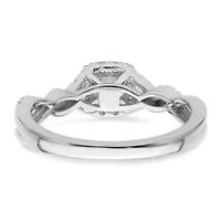 Lab Created 1/2 ct. t.w. Grown Diamond VS/SI GH, Complete Bypass Ring 14K White Gold
