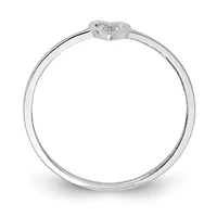 14K Yellow Gold Polished Heart Ring