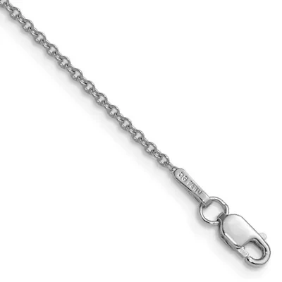 14K Gold 1.5mm Cable Chain Necklace