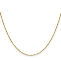 14K Yellow Gold 1.5mm Cable Chain Necklace