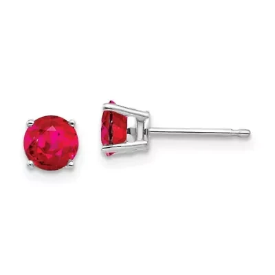 1.34 ct. t.w. Ruby Earrings in 14K Gold