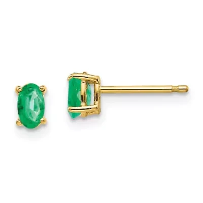 5/8 ct. t.w. Ruby Post Earrings in 14K Gold