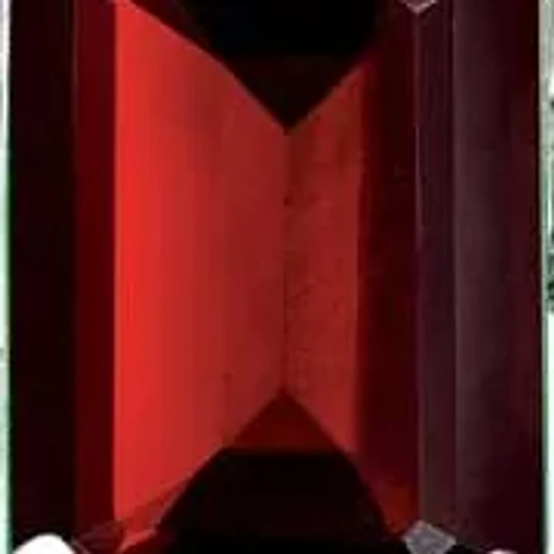 5/8 ct. t.w. Garnet Ring Rhodium-plated Sterling Silver
