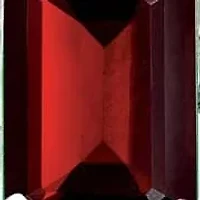 5/8 ct. t.w. Garnet Ring Rhodium-plated Sterling Silver