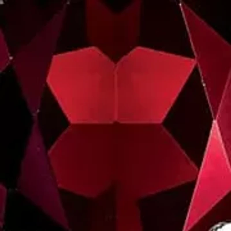 0.95 ct. t.w. Garnet and 1/10 Diamond Ring Rhodium-plated Sterling Silver