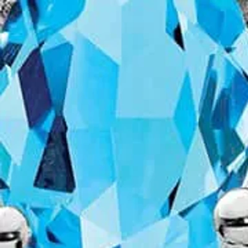 1/2 ct. t.w. Light Swiss Blue Topaz Ring Rhodium-plated Sterling Silver