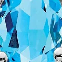 1/2 ct. t.w. Light Swiss Blue Topaz Ring Rhodium-plated Sterling Silver